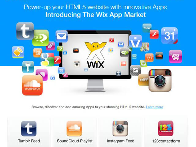 Wix – удобный конструктор сайтов
