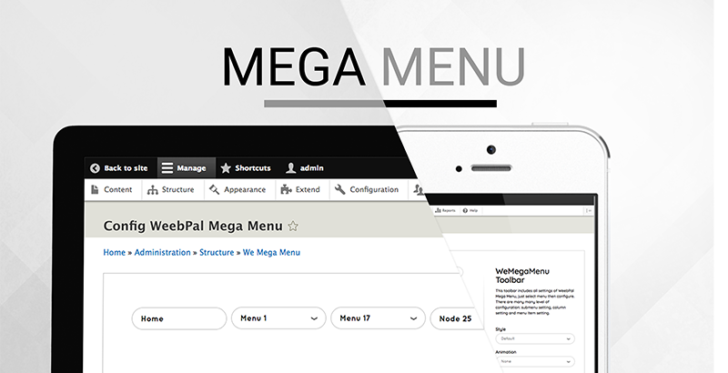 Добавляем mega menu изображение поста