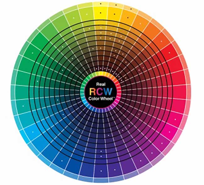 Цветовые стили дизайна веб-сайта